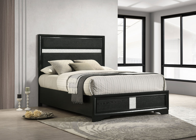Coaster Furniture Miranda Black Full Panel Bed