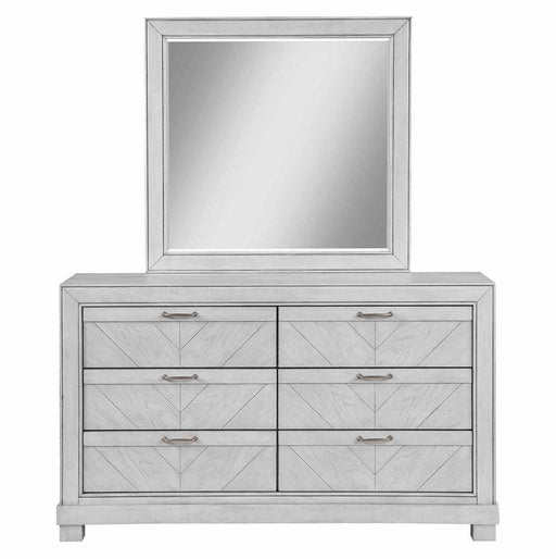 Steve Silver Montana Gray Dresser and Mirror