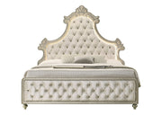 Acme Furniture Lucienne Beige King Bed with LED