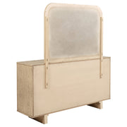Coaster Furniture Kailani Beige Oak Dresser and Mirror
