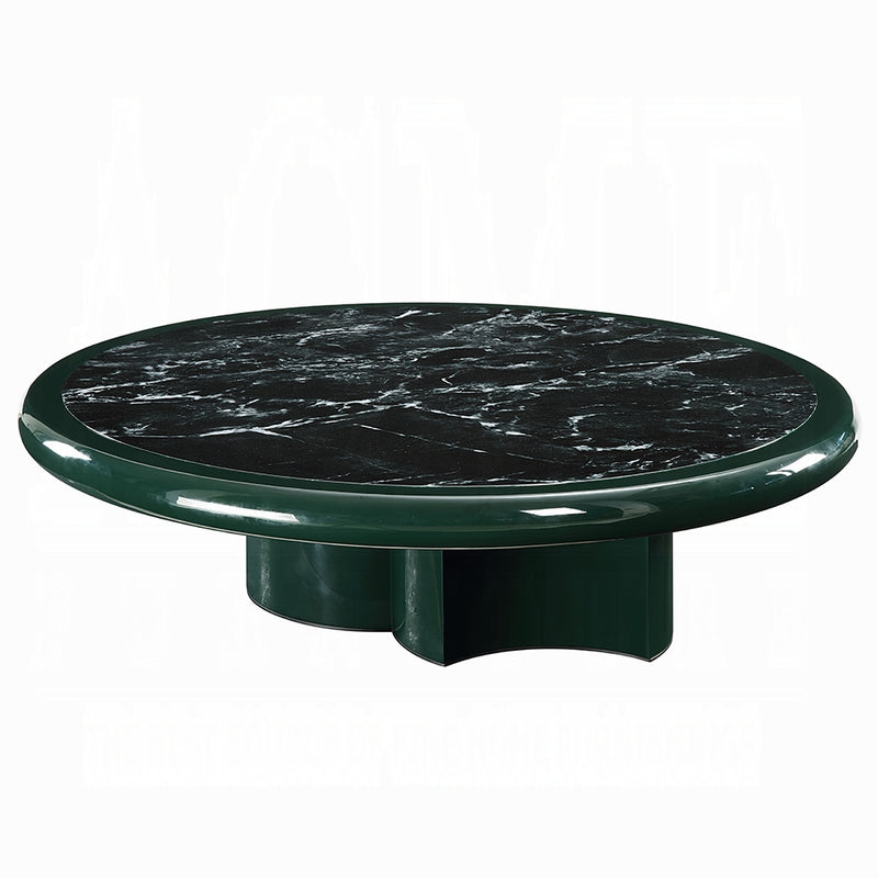 Acme Furniture Ronald Dark Green Coffee Table