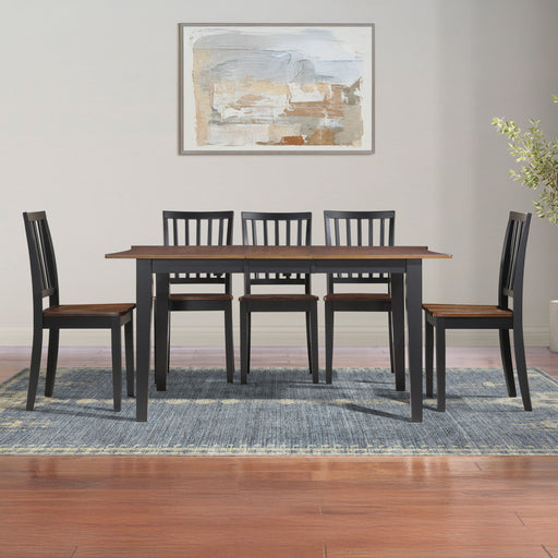 Steve Silver Joplin Brown 7pc Dining Set