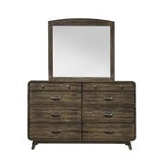 New Classic Furniture Rex Walnut Mirror