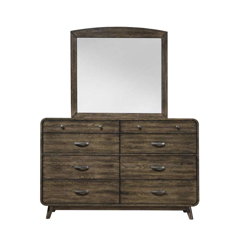 New Classic Furniture Rex Walnut Mirror
