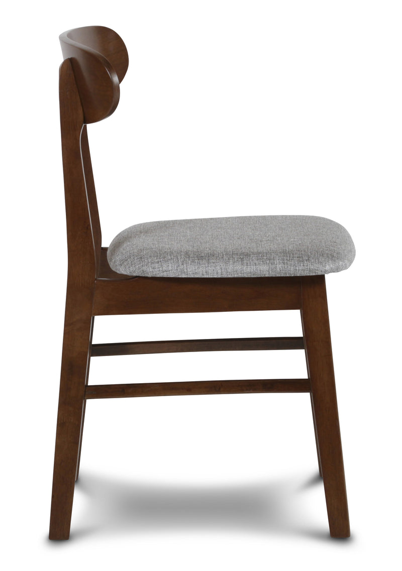 New Classic Furniture Morocco Walnut Brown Green 5pc Dining Room Set