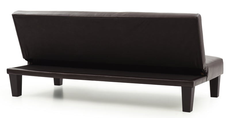 Glory Furniture Alan Cappuccino Faux Leather Sofa Bed