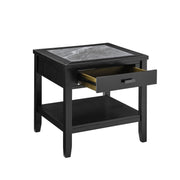 Steve Silver Garvine Black Gray End Table