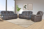 New Classic Furniture Morello Brown 2pc Living Room Set