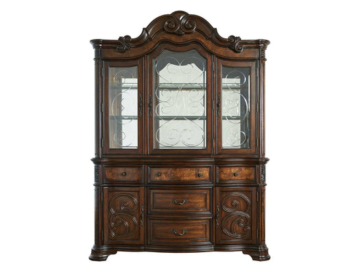 Steve Silver Royale Warm Brown Pecan Buffet and Hutch