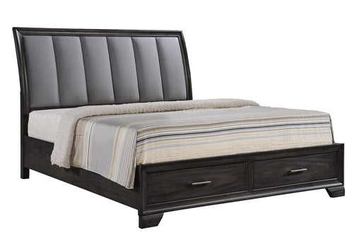 Crown Mark Jaymes 4pc Bedroom Set With Queen Storage Bed