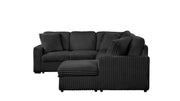 Galaxy Home Grande Black Sectional
