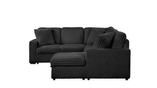 Galaxy Home Grande Black Sectional