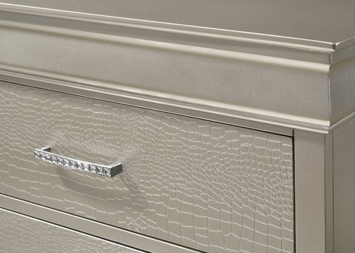 Crown Mark Amalia Champagne Silver Chest