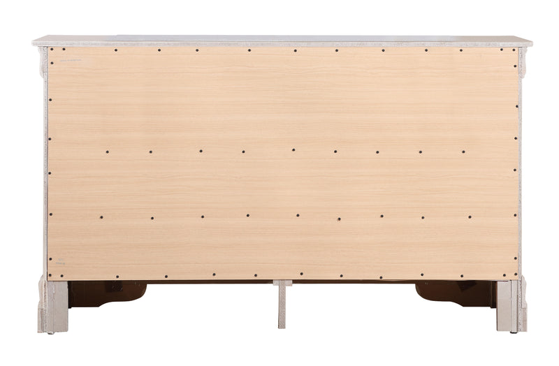 Glory Furniture Lorana Silver Champagne Dresser