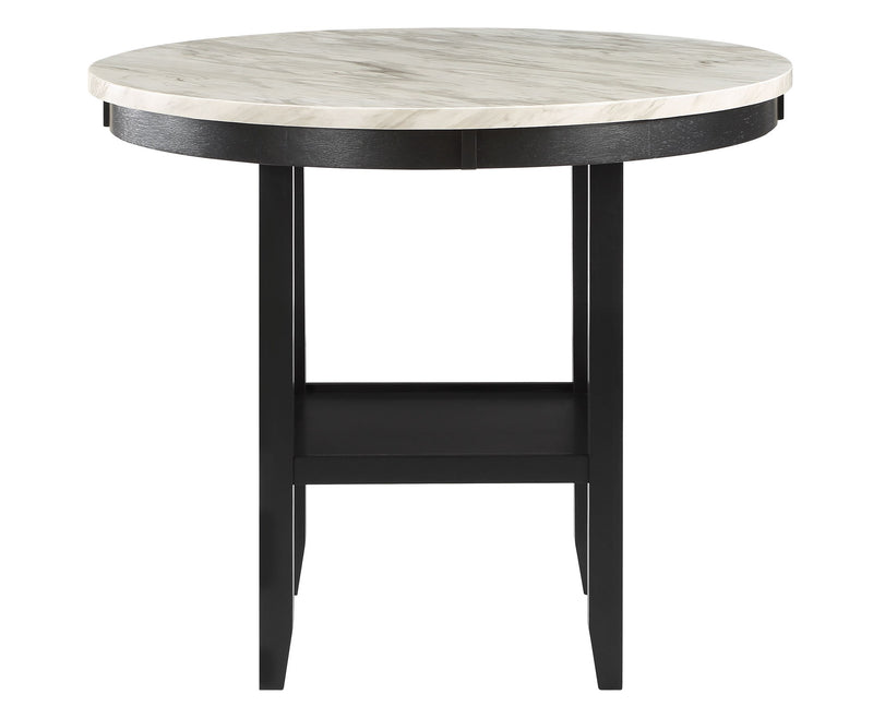 Global Furniture D40011 Black White Bar Table