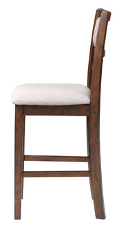 New Classic Furniture Gia Gray 42 Inch Drop Leaf 3pc Counter Height Set