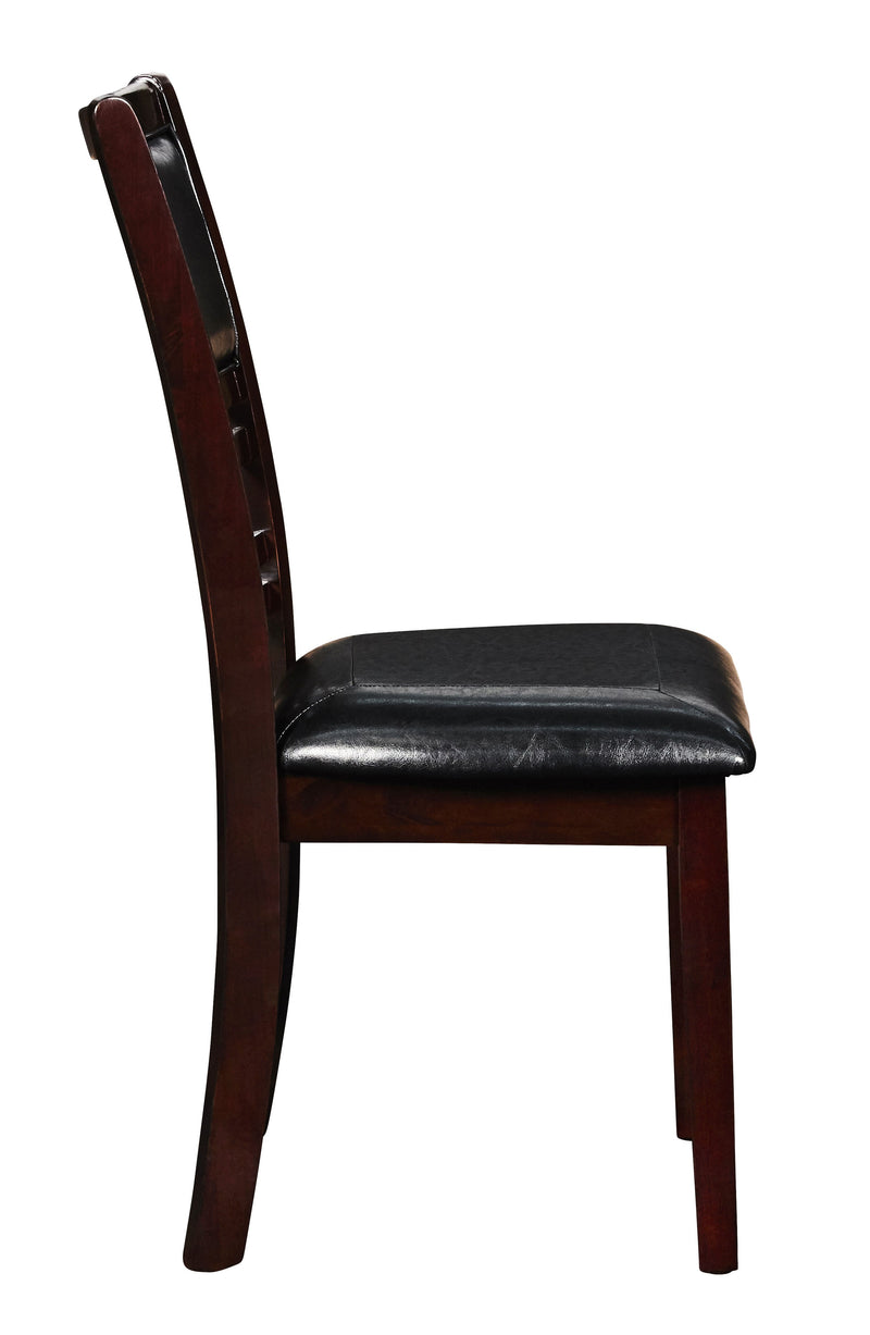 New Classic Furniture Gia Cherry Round 5pc Dining Set