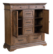 New Classic Furniture Mar Vista Walnut Door Chest