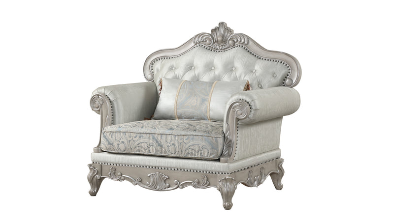 Galaxy Home Tuscan Silver Chair