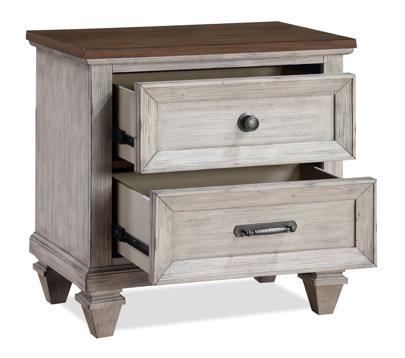 New Classic Furniture Mariana Vintage Creme Nightstand