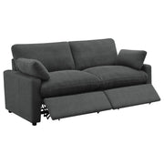 Coaster Furniture Collins Grey Modular Power Loveseat