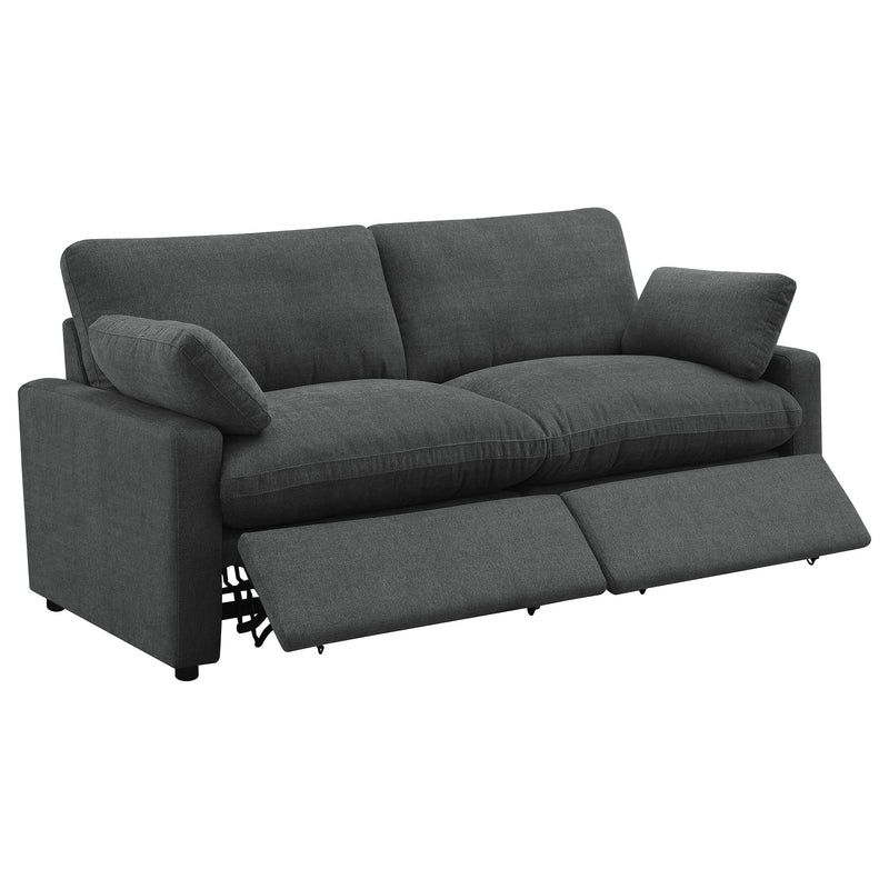Coaster Furniture Collins Grey Modular Power Loveseat