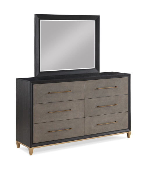 Crown Mark Payson Dresser and Mirror