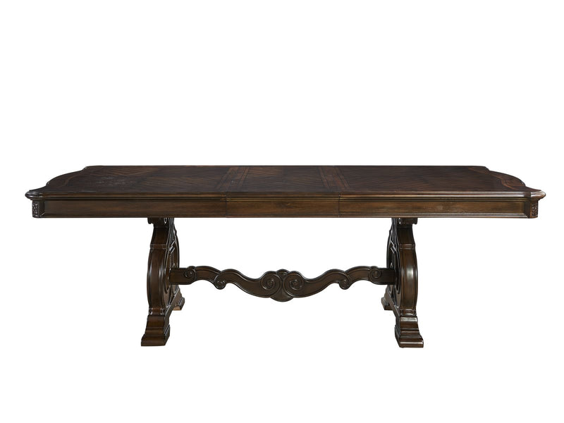 Steve Silver Royale Warm Brown Pecan Dining Table