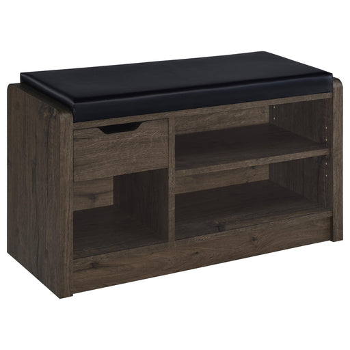 Coaster Furniture Arrington Smoked Oak Brown Storage Bench