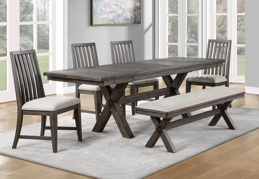 Steve Silver Riverdale Black 6pc Dining Set