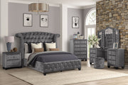 Galaxy Home Sophia Gray Drawer Chest