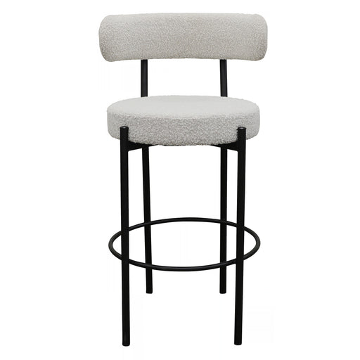 Steve Silver Maya White 30 Inch Bar Stool