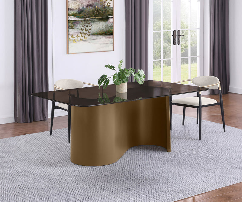 Coaster Furniture Edson Brown 72 Inch Rectangular Dining Table