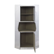 Acme Furniture Brancaster Aluminum Corner Cabinet