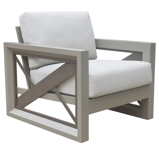 Steve Silver Dalilah Gray Patio Arm Chair