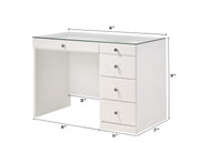 Crown Mark Morgan Black Vanity Desk