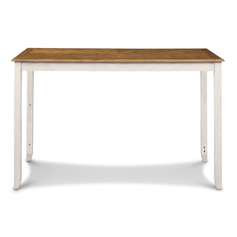 New Classic Furniture Amy Gray 60 Inch 5pc Counter Height Set