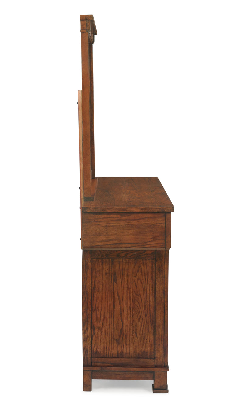 New Classic Furniture Providence Dark Oak Mirror