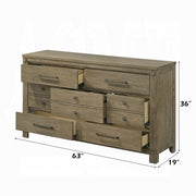 Acme Furniture Colton Antique White Oak Dresser