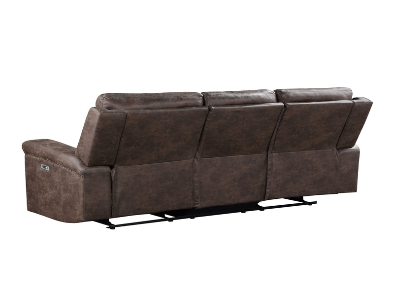 New Classic Furniture Quade Mocha Power Sofa