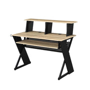 Acme Furniture Humanity Natural Black Music Desk