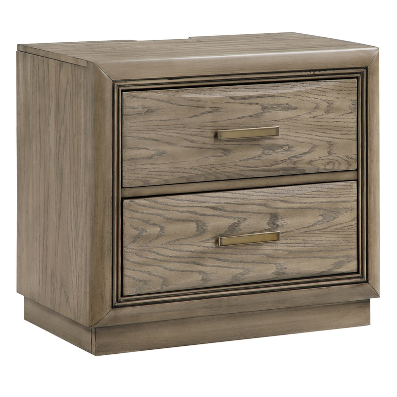 Steve Silver Sonoma Gray 2 Drawer Nightstand