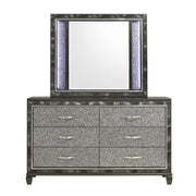 New Classic Furniture Radiance Black Pearl Dresser