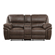 Home Elegance Proctor Brown 2pc Living Room Set