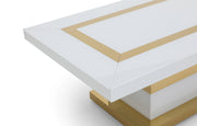 Glory Furniture White Gold GM0169 Coffee Table