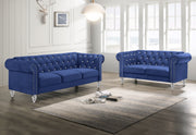 New Classic Furniture Emma Gray Crystal Sofa