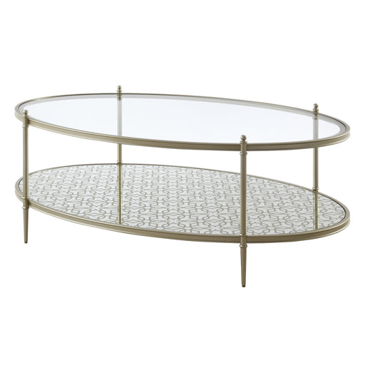 Acme Furniture Zaba Champagne Coffee Table