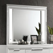 Coaster Furniture Marmore White LED Mirror