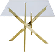 Meridian Furniture Xander Chrome Dining Table