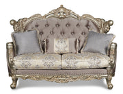 New Classic Furniture Ophelia White Loveseat
